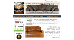 Desktop Screenshot of cascobayfurniture.com